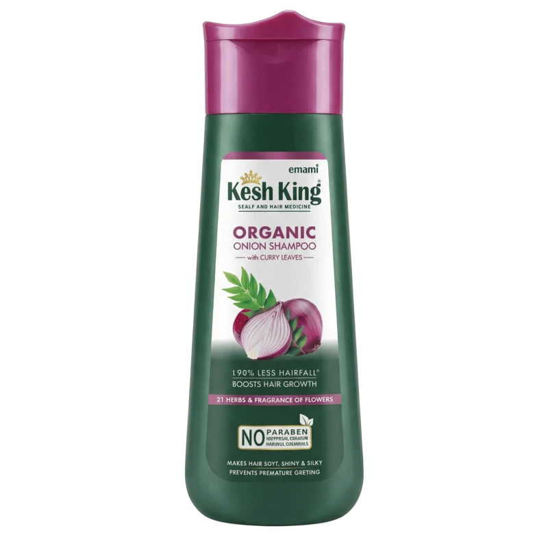 Emami Kesh King Шампунь с луком и листьями карри  Shampoo with Curry Leaves 200 ml
