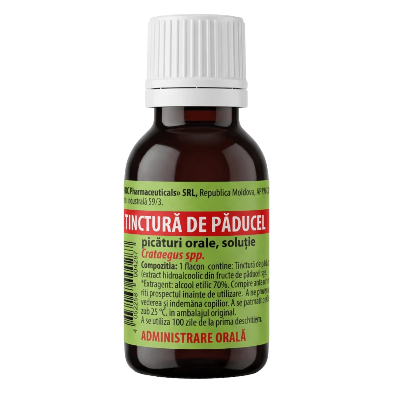 Tinctură de păducel-MC 25 ml picături orale, soluţie