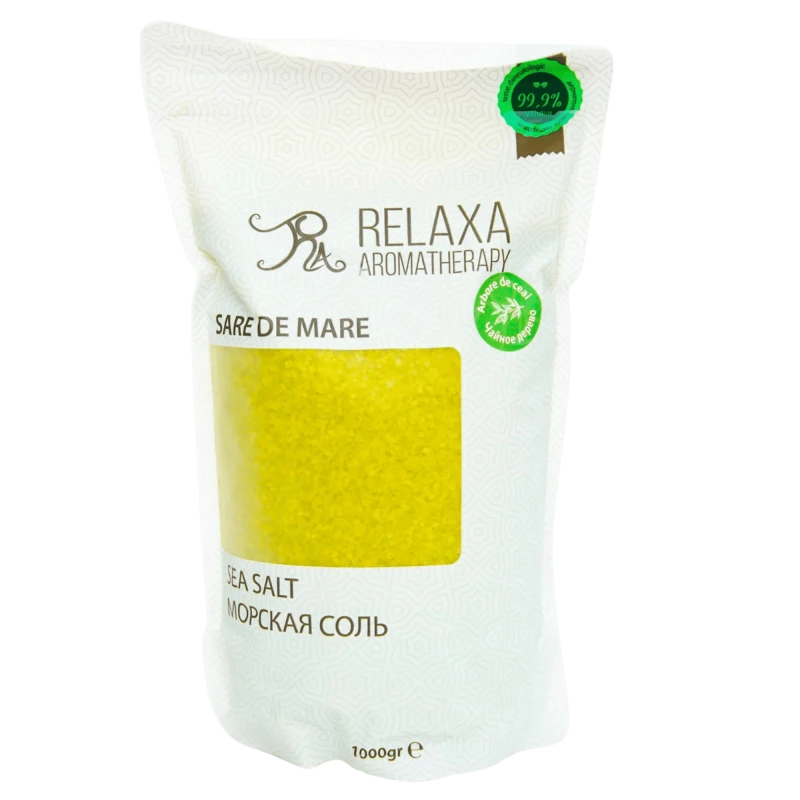 Соль морская Relaxa Чайное дерево 1 кг