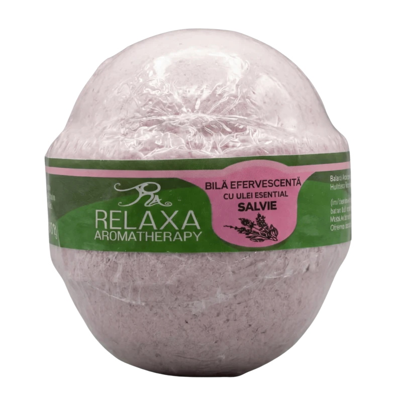 Бомбочки шипучие для ванны Relaxa Шалфей 120г