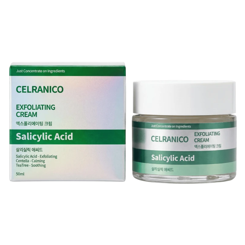 Celranico Crema exfolianta cu acid salicilic  EXFOLIATING CREAM SALICYLIC ACID 50 ml