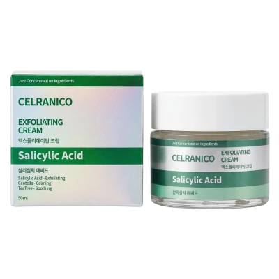 Celranico Крем с салициловой кислотой EXFOLIATING CREAM SALICYLIC ACID 50 мл