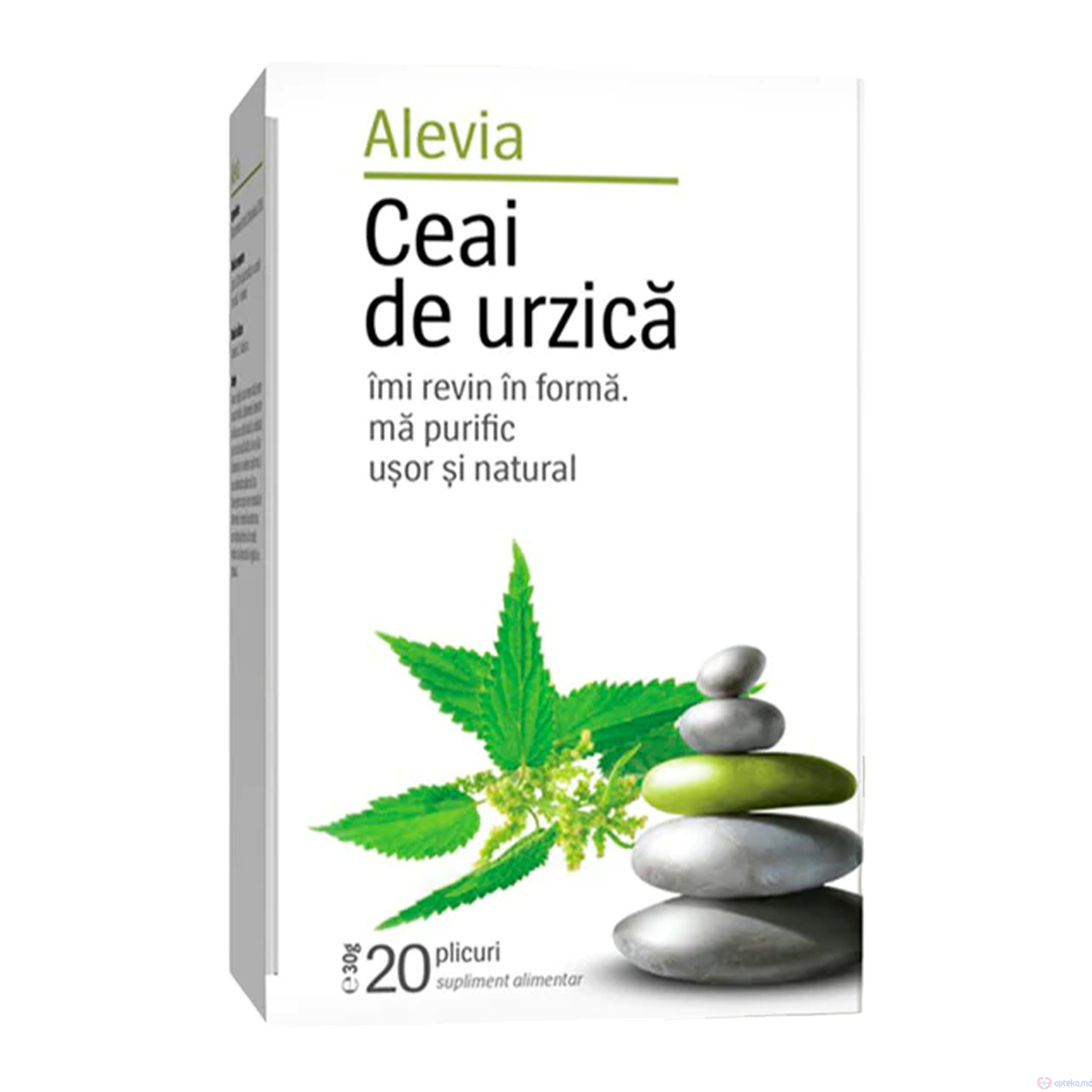 Ceai Alevia Frunze de urzica 1,6 g plicuri N20