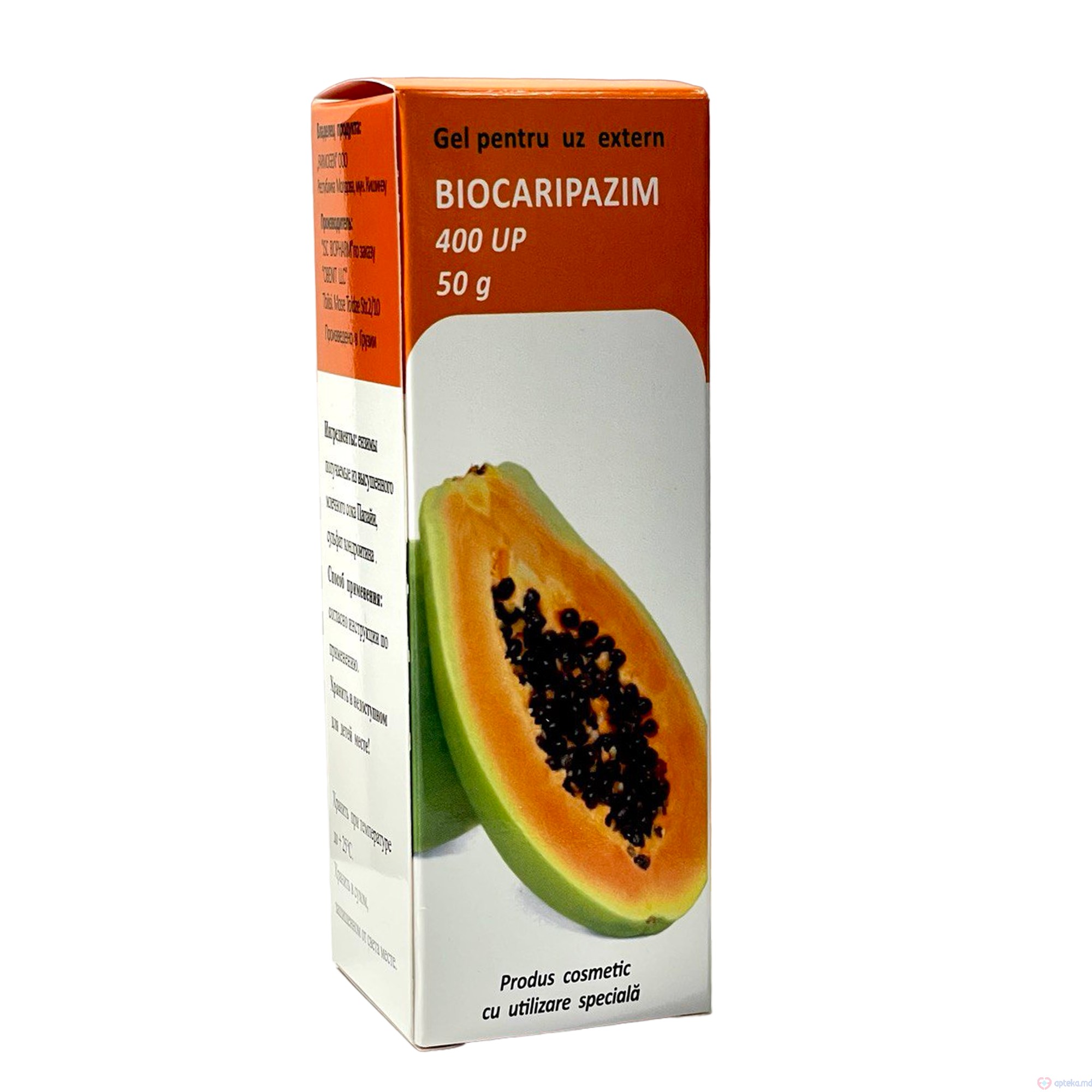 BioCaripazim gel 400UP 50g