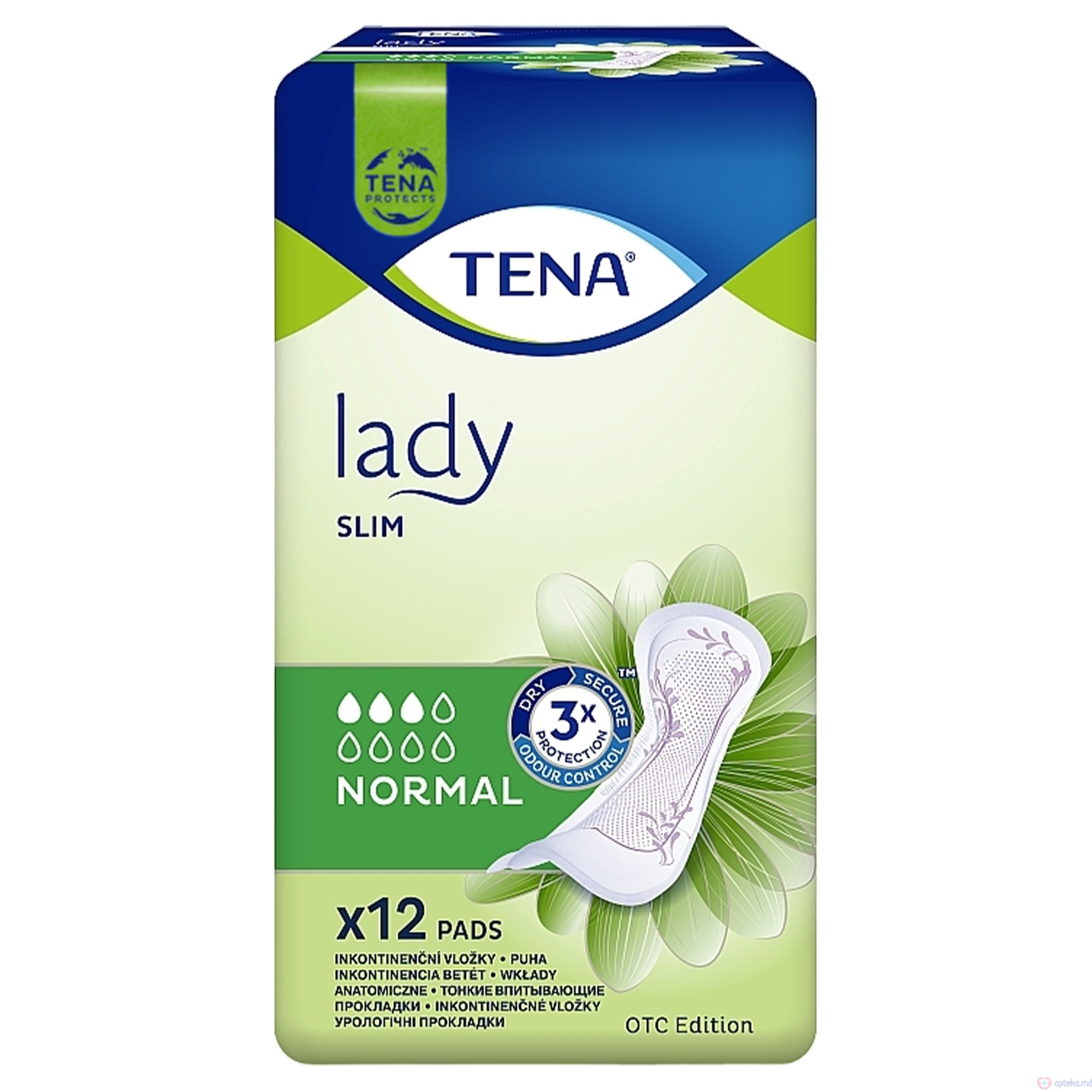 Absorbante urologice p/u femei Tena Lady Normal N12