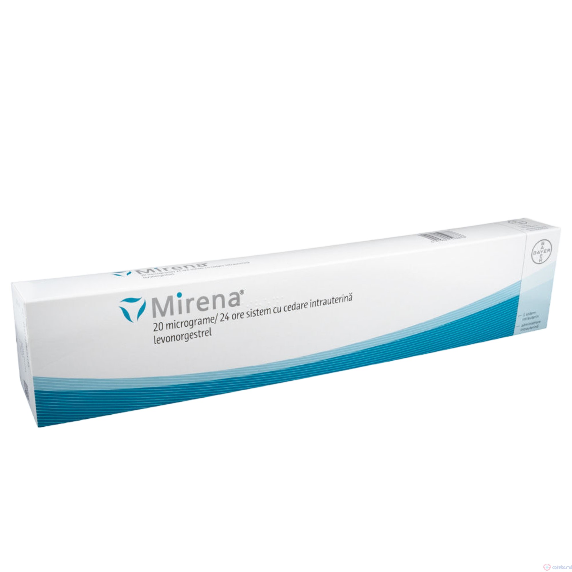 Mirena sistem cu cedare intrauterina 52 mg (20 mcg/24 ore) N1