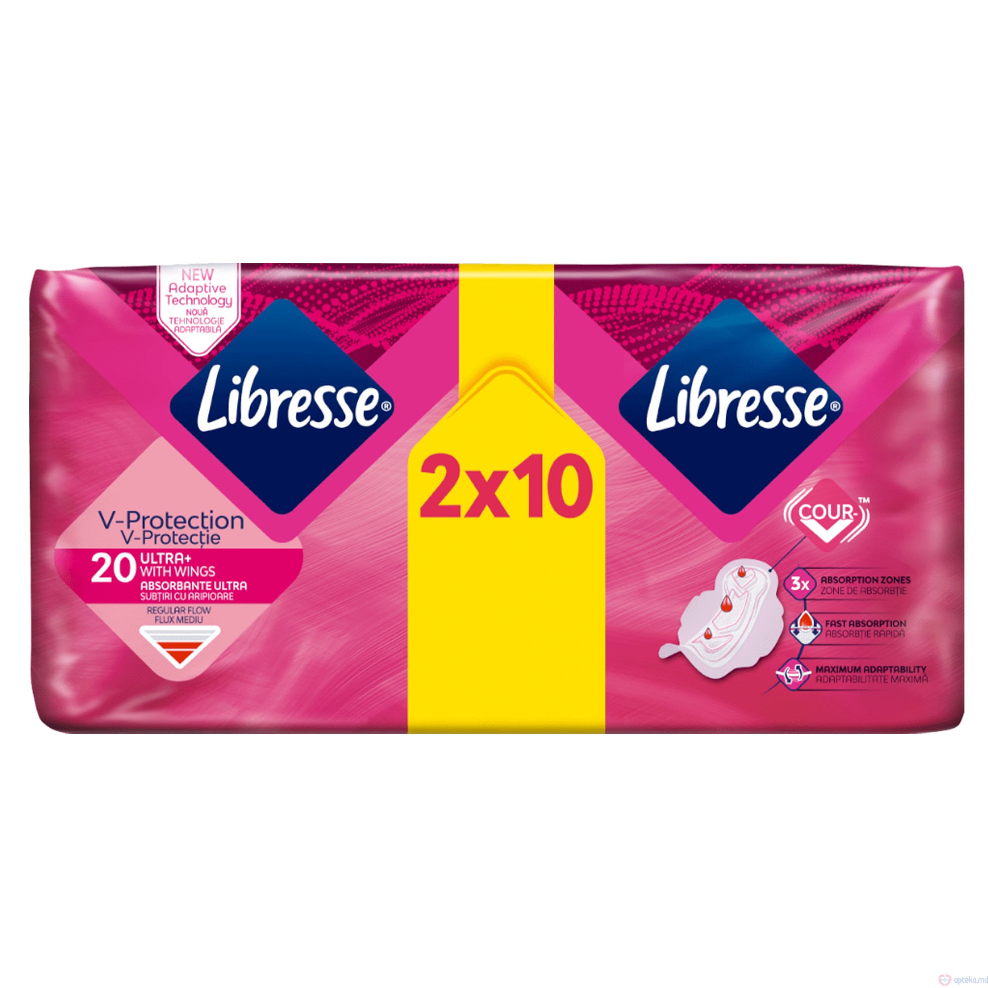 Absorb. Libress V-protection Ultra N2x10