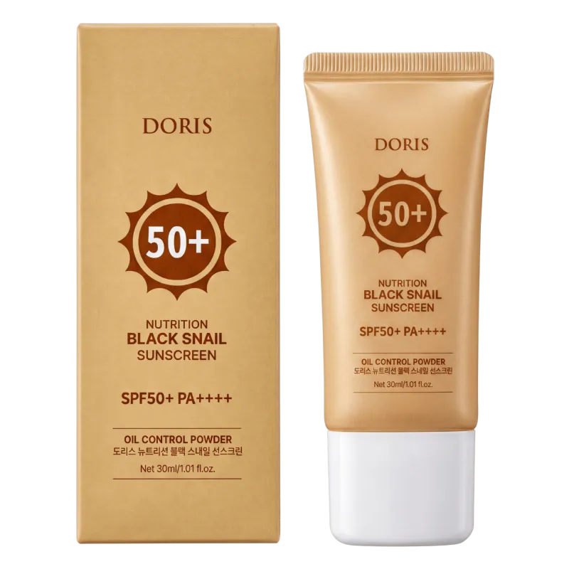 Doris Солнцезащитный крем с муцином улитки SPF 50+ 30 мл