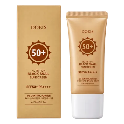 Doris Солнцезащитный крем с муцином улитки SPF 50+ 30 мл