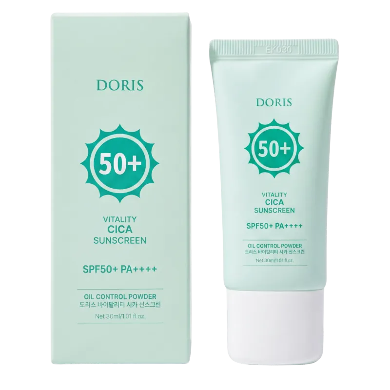Doris Солнцезащитный крем с центеллой  SPF 50+ 30 мл