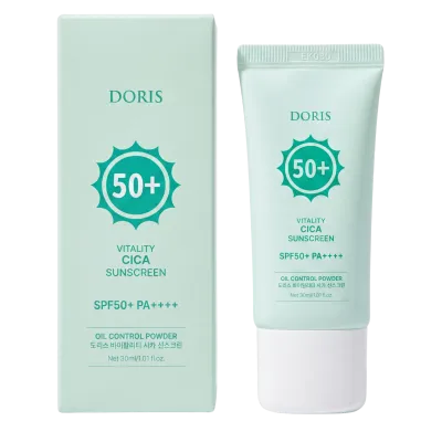 Doris Солнцезащитный крем с центеллой  SPF 50+ 30 мл