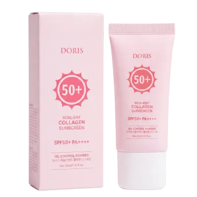 Doris Солнцезащитный крем с коллагеном SPF 50+ 30 мл
