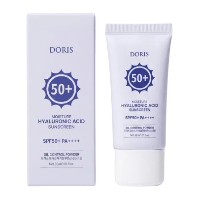 Doris Солнцезащитный крем с гиалуроновой кислотой SPF 50+ 30 мл