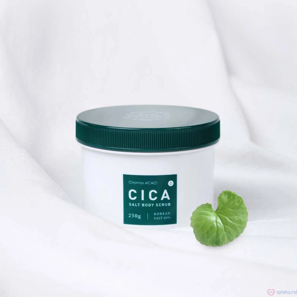 Chamos Scrub de corp cu sare si extract de centella 250 g