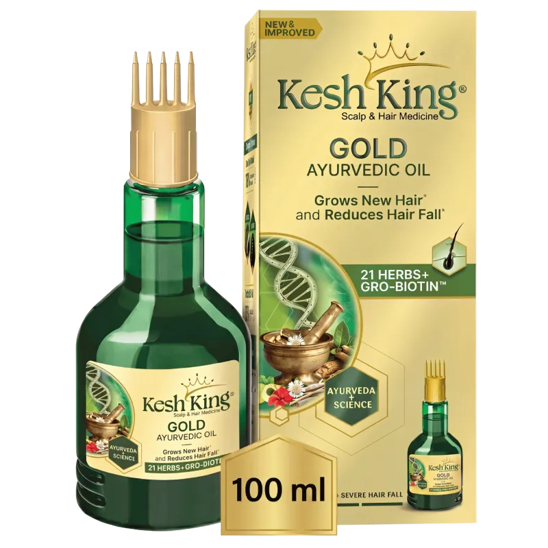Emami Kesh King  Масло для волос GOLD Ayurvedic Oil 100 мл