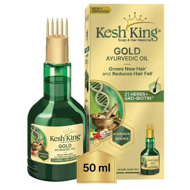 Emami Kesh King  Масло для волос GOLD Ayurvedic Oil 50 мл