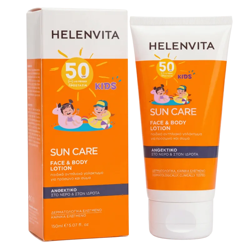 HELENVITA Детский лосьон для лица и тела SPF 50 150 мл