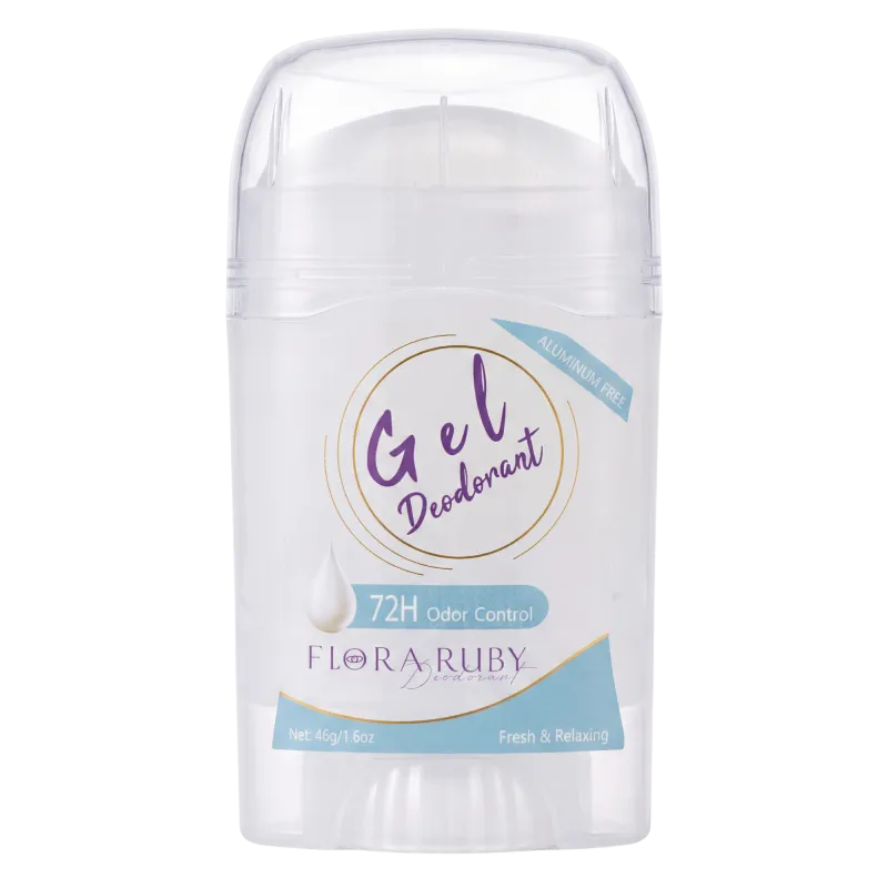 Flora ruby Гелевый дезодорант без алюминия 72ч Fresh & Relexing 46 г