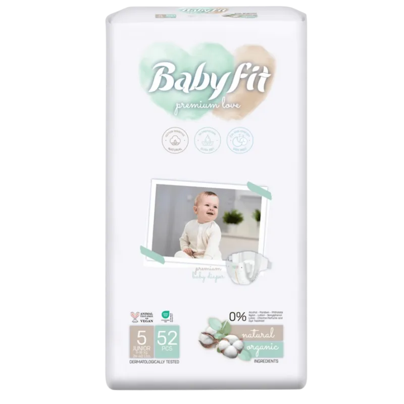 Подгузники Babyfit 5 Junior 11–18 кг N52