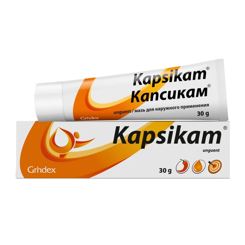 Капсикам, мазь, 30 г Капсикам, мазь, 30 г