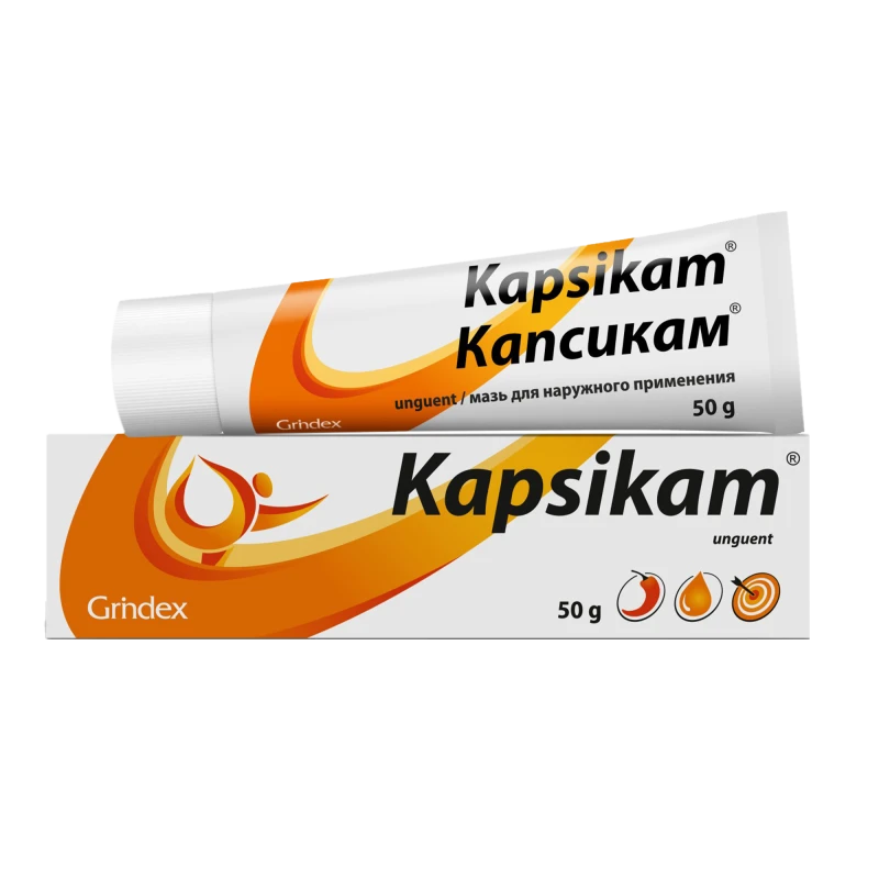 Капсикам, мазь, 50 г Капсикам, мазь, 50 г