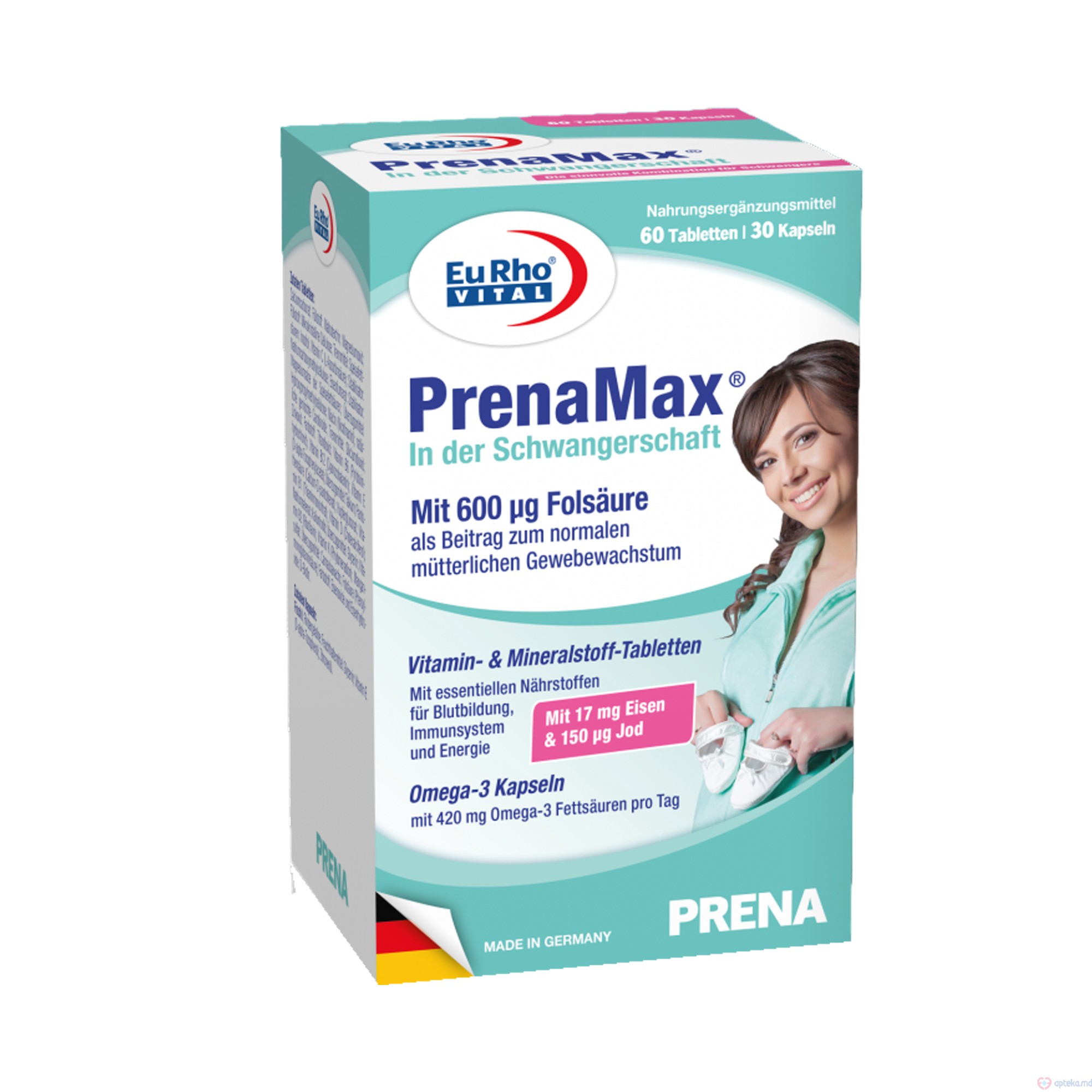 PrenaMax pentru sarcina tab. N60 + caps. N30