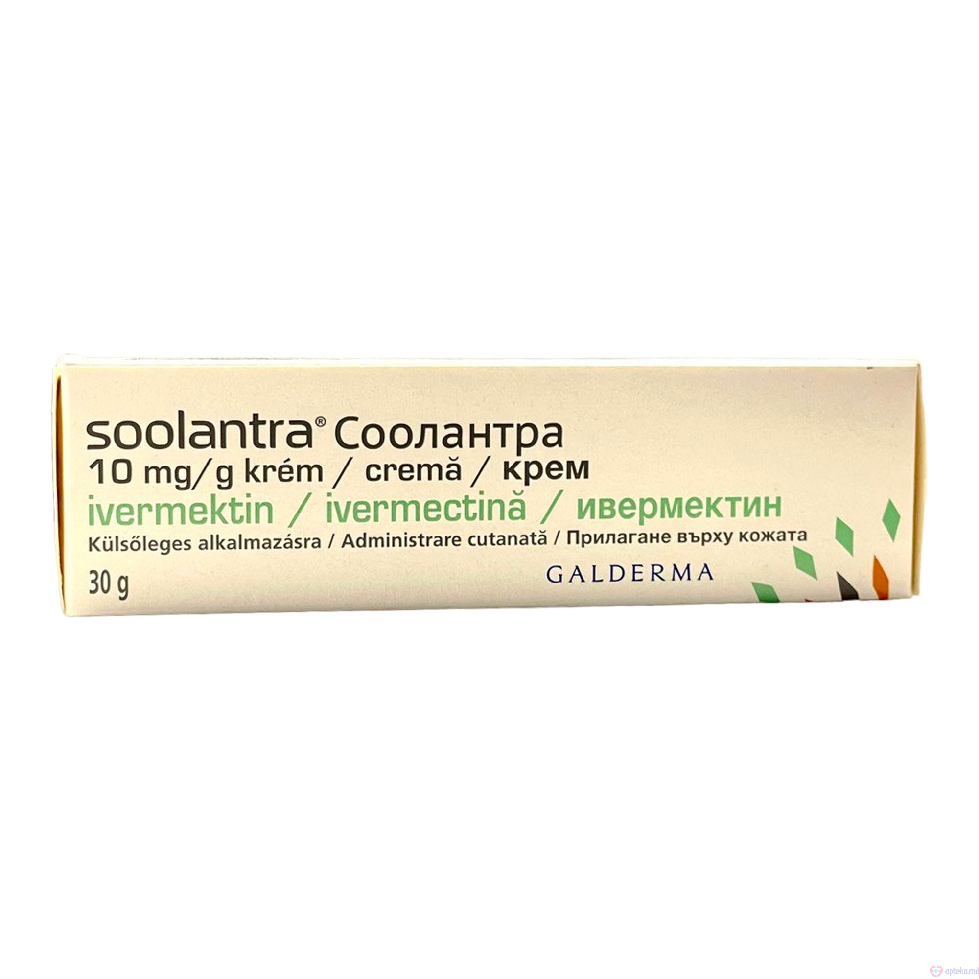 Soolantra crema 10 mg/g 30 g N1