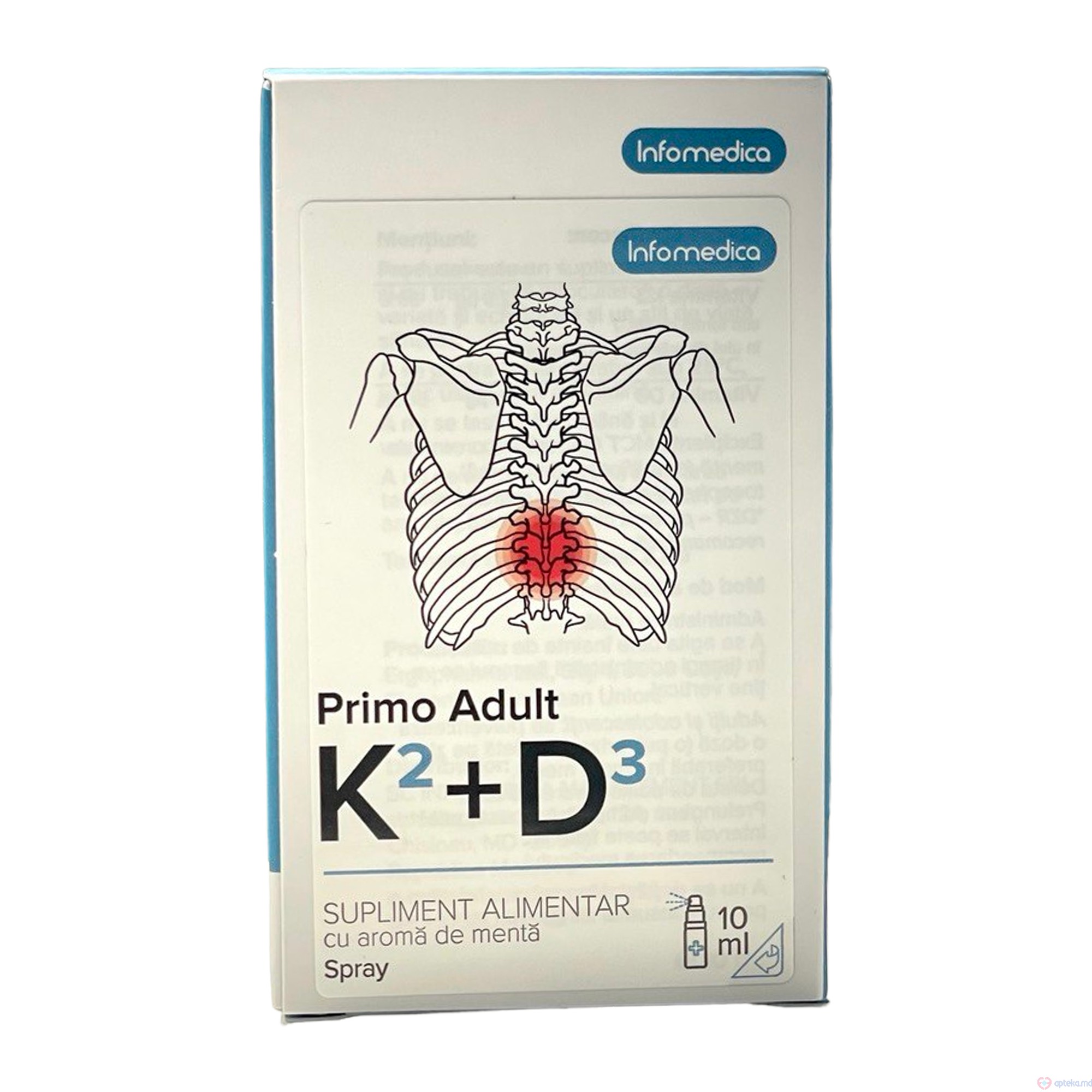 Primo Adult K2+D3 spray 1000UI 10ml N1