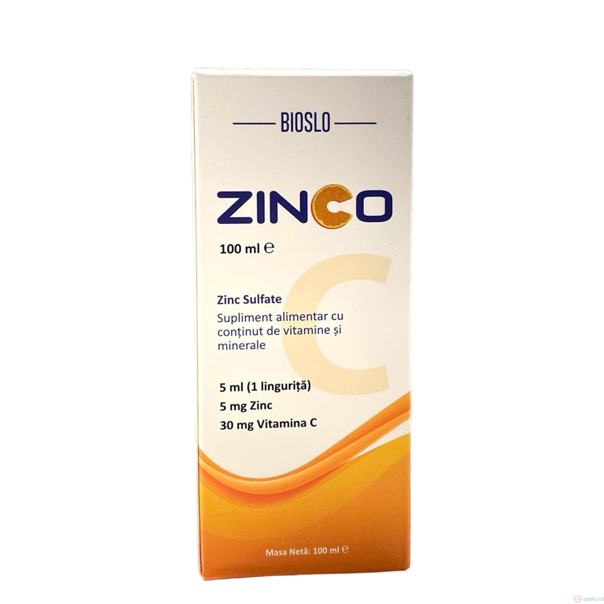 Zinco-C (Zn+ Vit.C) sirop 100ml N1