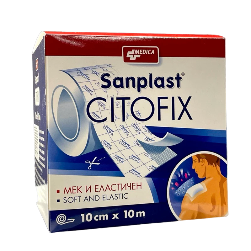 Пластырь Санпласт Цитофикс 10 см x 10 м N1 Пластырь Санпласт Цитофикс 10 см x 10 м N1