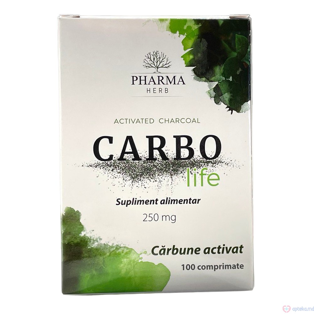 Carbo Life (carbune activ) comp. 250 mg N10x10