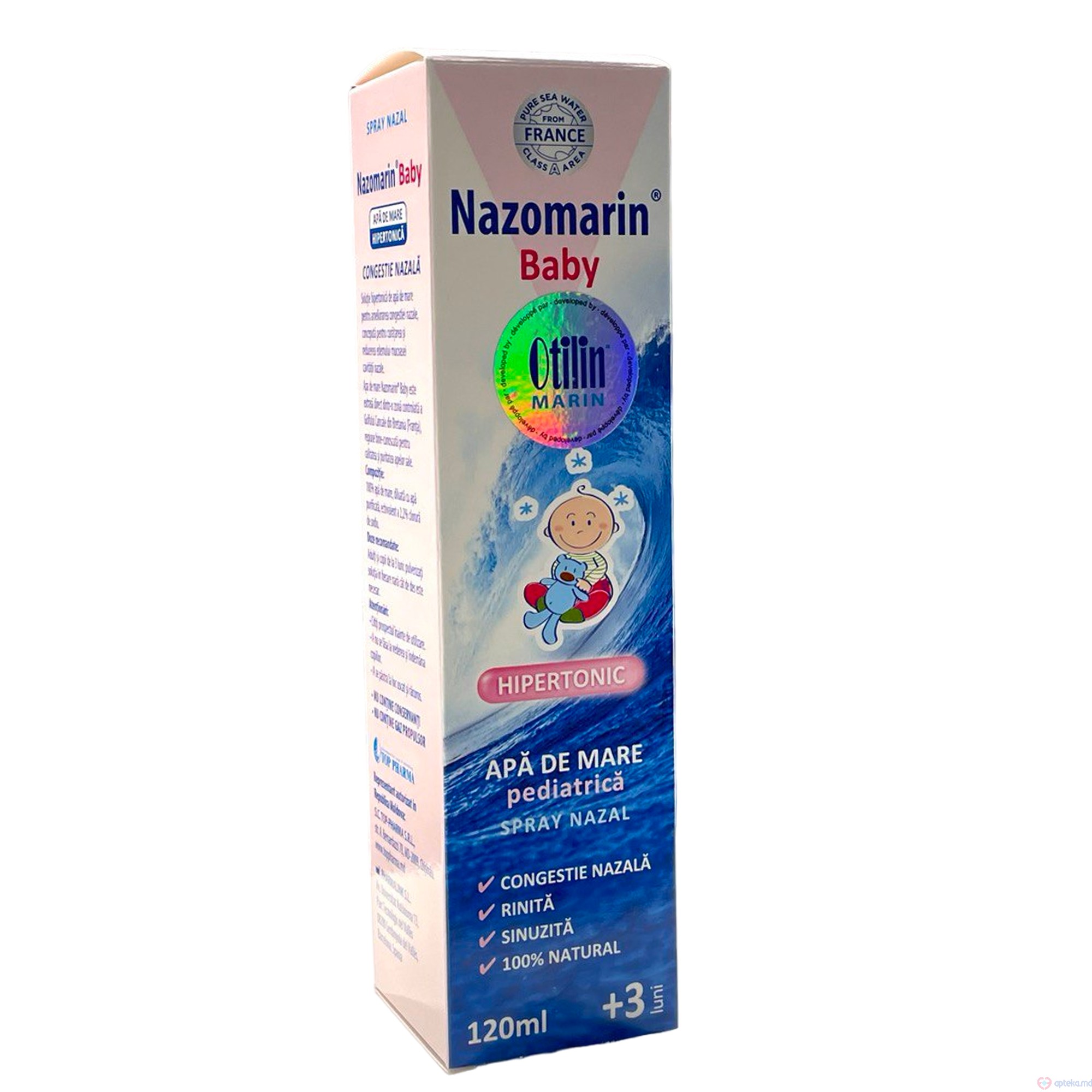 Nazomarin Baby (Otilin Marin) Hipertonic 120 ml spray N1