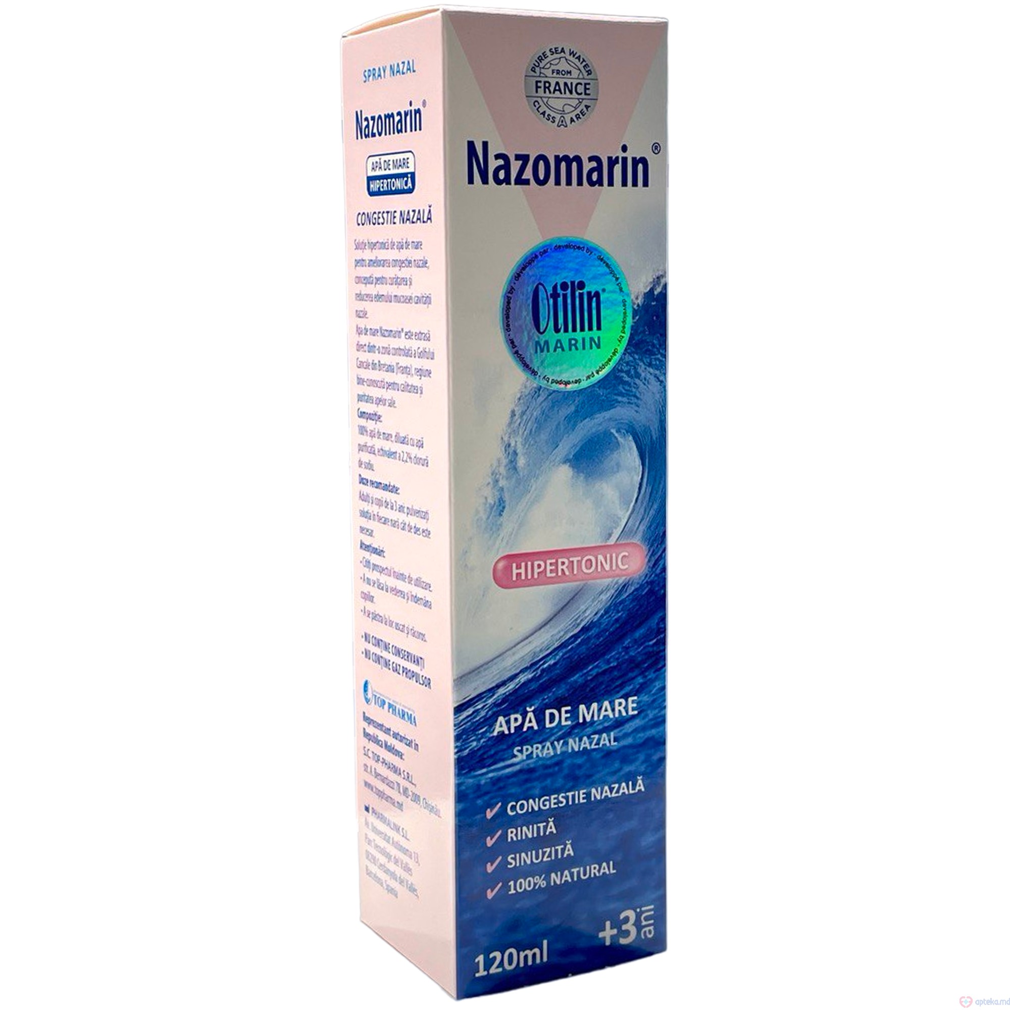 Nazomarin (Otilin Marin) Hipertonic 120 ml spray N1