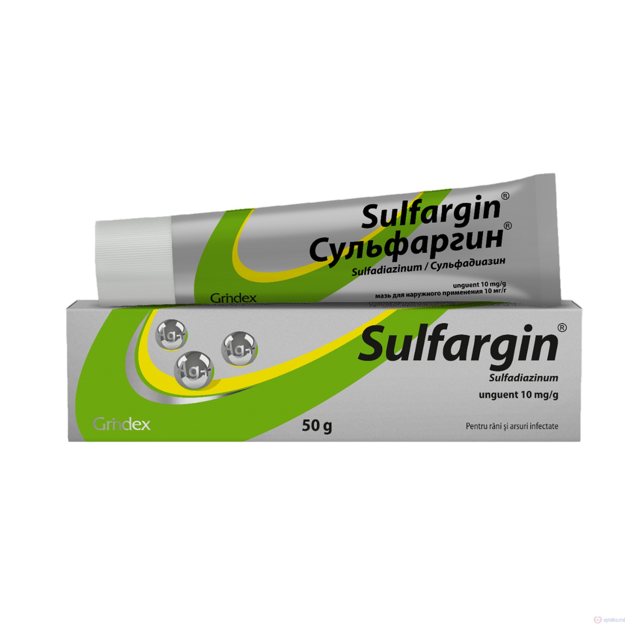 Sulfargin ung. 10 mg/g 50 g N1