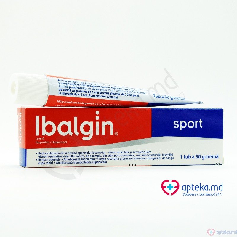 Ibalgin Sport crema 0,2 % + 5 % 50 g N1