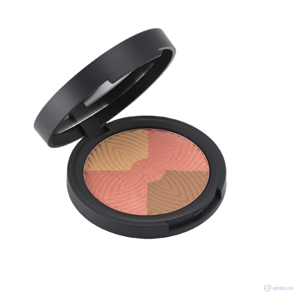 Paleta pentru machiaj Aden Face Sunlight Trio №2 SUMMER