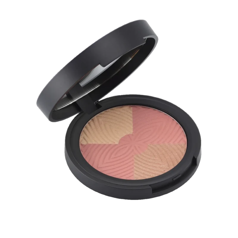 Paleta pentru machiaj Aden Face Sunlight Trio №1 SPRING