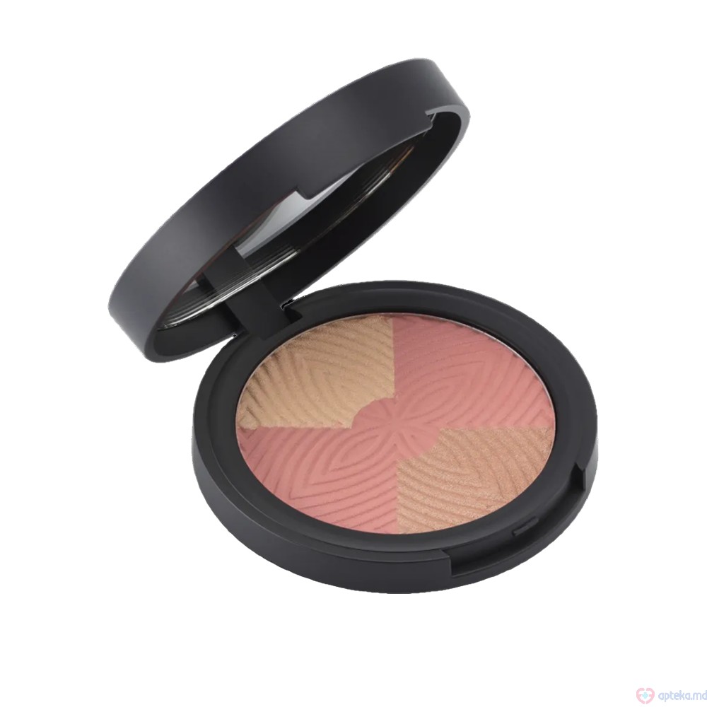 Paleta pentru machiaj Aden Face Sunlight Trio №1 SPRING