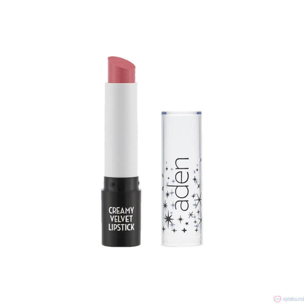 Ruj de buze hidratant  Aden Creamy Velvet Lipstick №6 ROSE QUARTZ 3g