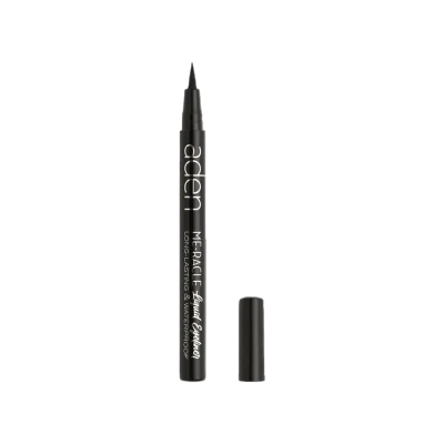 Подводка-фломастер для глаз Aden ME-RACLE Liquid eyeliner №1 BLACK