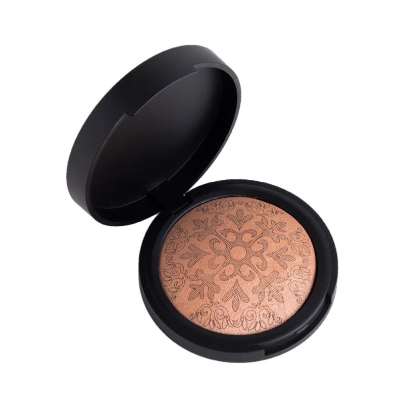 Bronzer copt cu efect stralucitor Aden Terracotta Baked Glowing Bronzing Powder