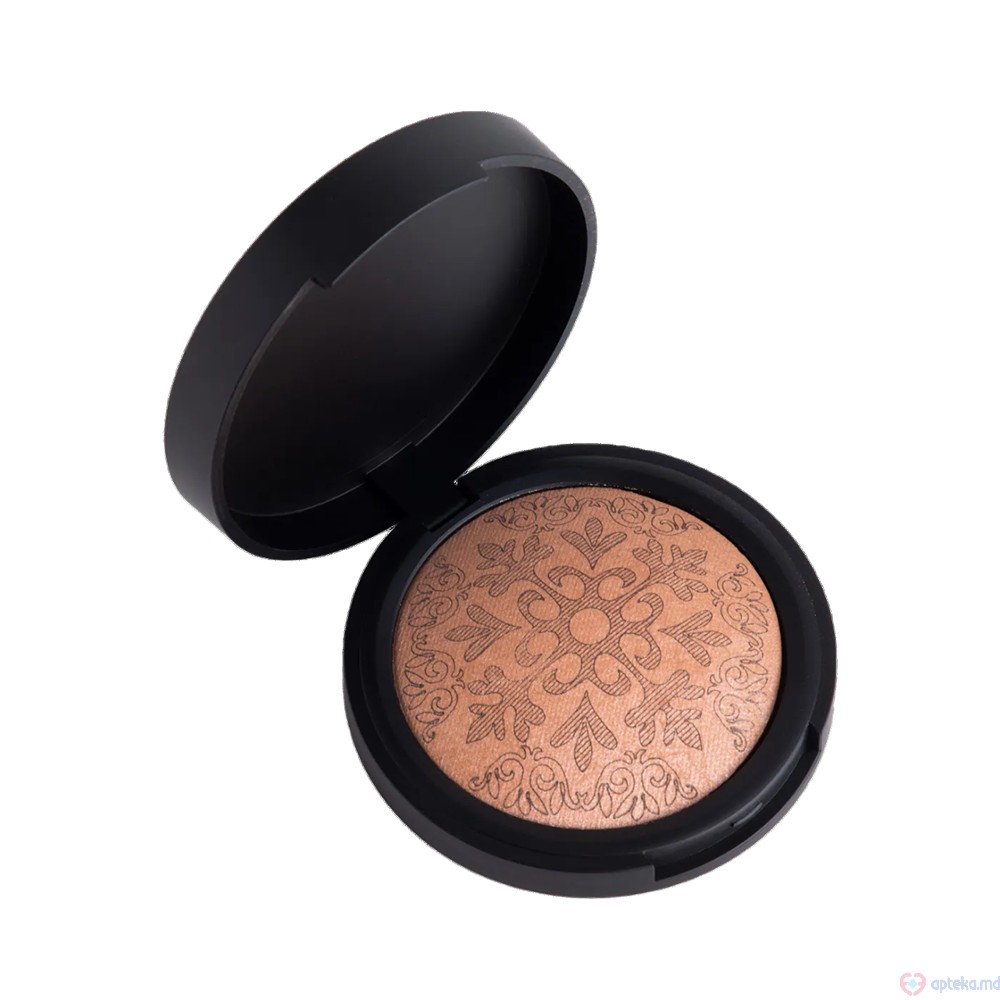 Bronzer copt cu efect stralucitor Aden Terracotta Baked Glowing Bronzing Powder