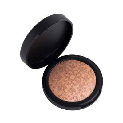 Запечённый бронзатор с эффектом сияния Aden Terracotta Baked Glowing Bronzing Powder