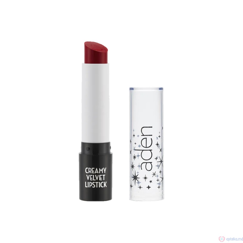 Ruj de buze hidratant  Aden Creamy Velvet Lipstick №8 SCARLET HEART 3g