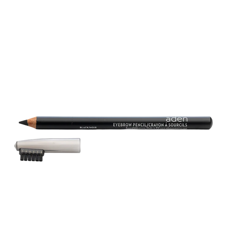 Карандаш для бровей с щеткой Aden Eyebrow Pencil BLACK