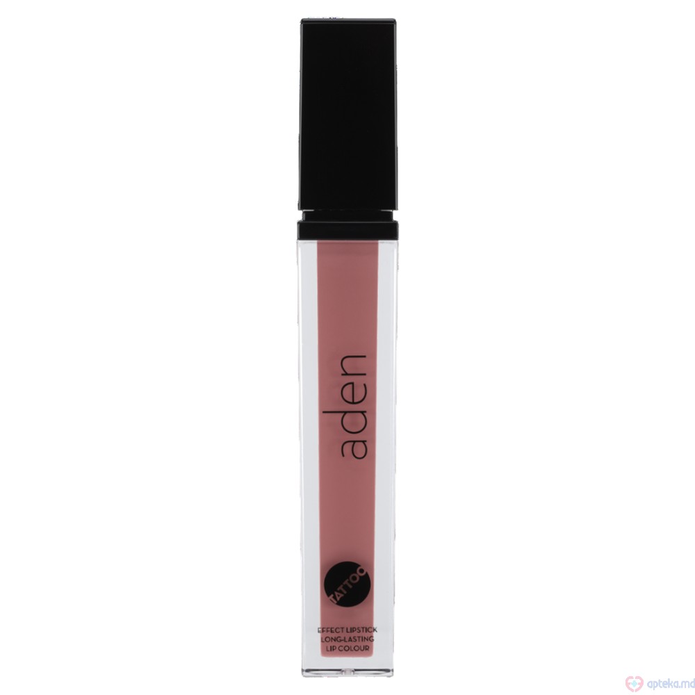 Ruj lichid de buze, mat  Aden Tattoo Effect Lipstick №9 HOT NUDE 7ml