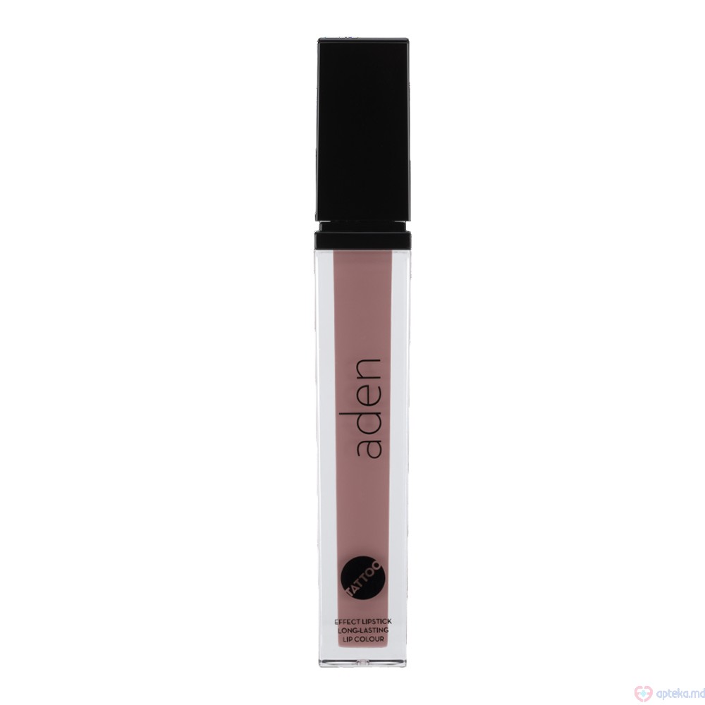 Ruj lichid de buze, mat Aden Tattoo Effect Lipstick №10 COOL NUDE 7ml