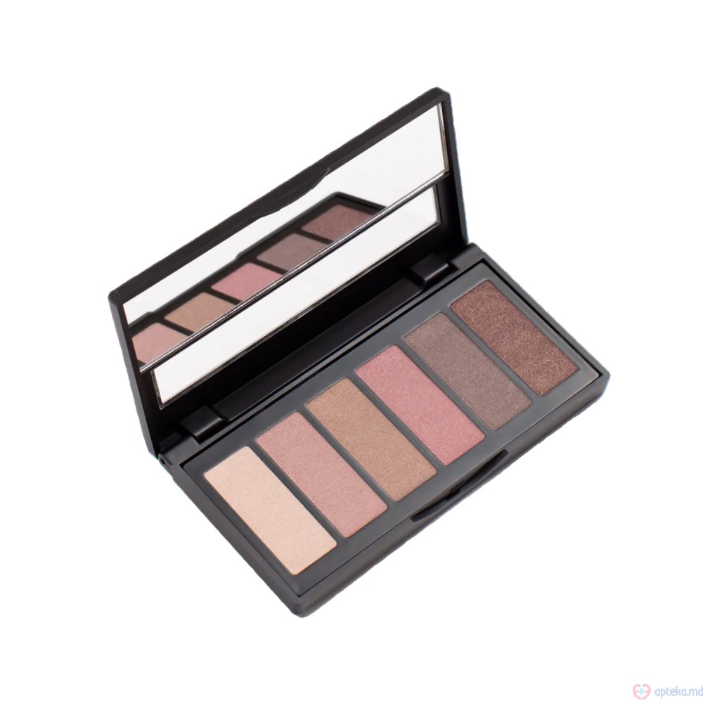 Paleta farduri de pleoape Aden Eyeshadow Palette 6 shades  №3 MATTE NUDE