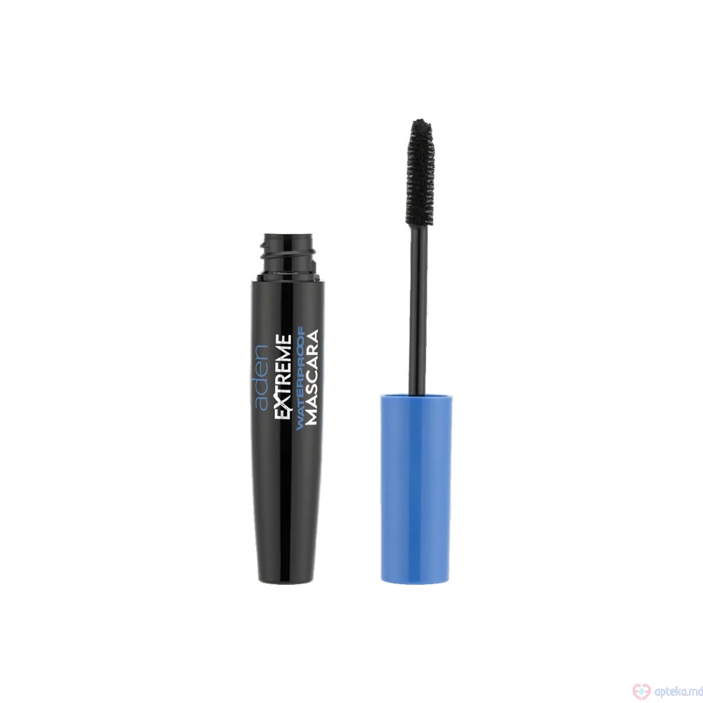 Rimel pentru gene Aden Extreme Waterproof Mascara Black