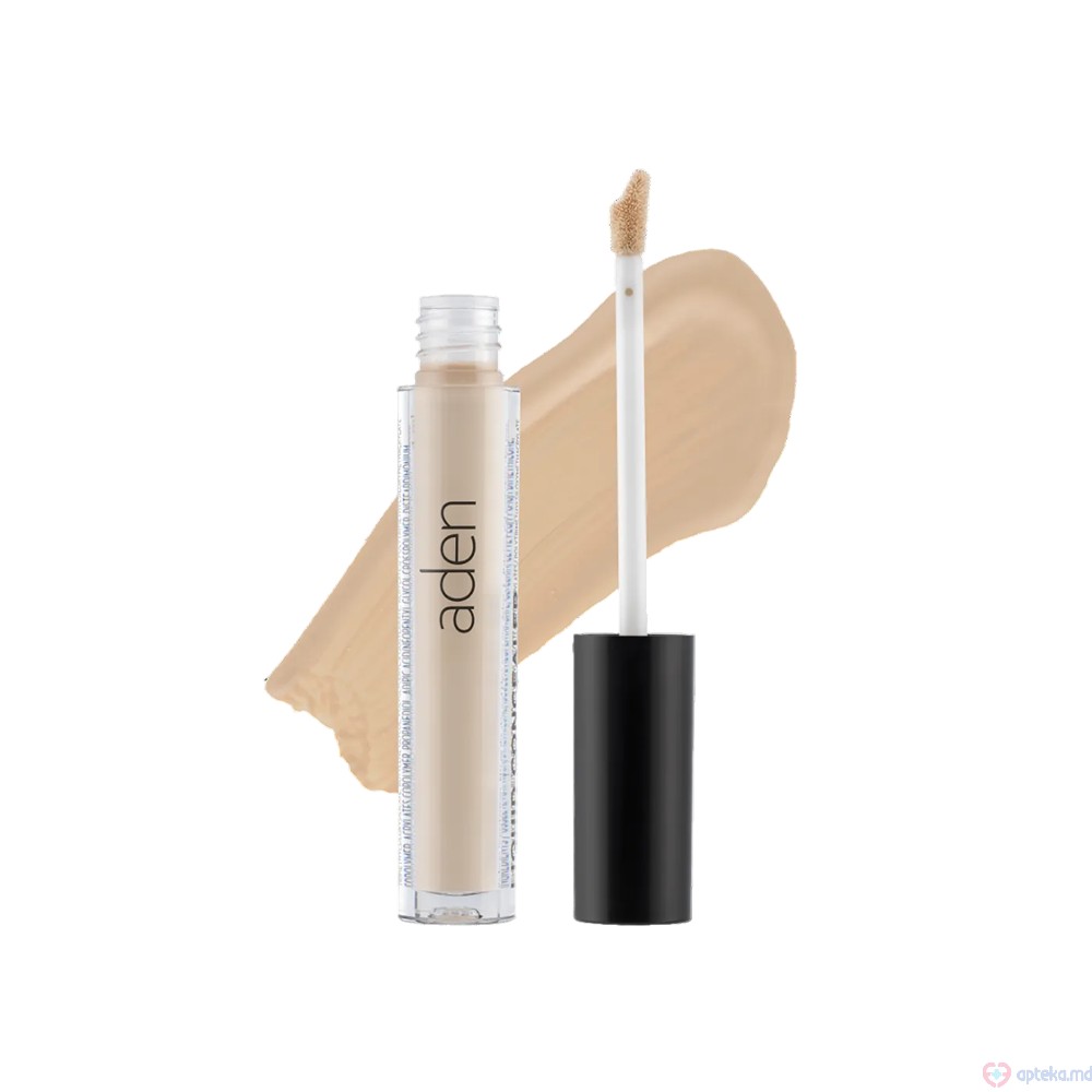 Concealer lichid Aden Liquid Concealer №1 LIGHT 4ml